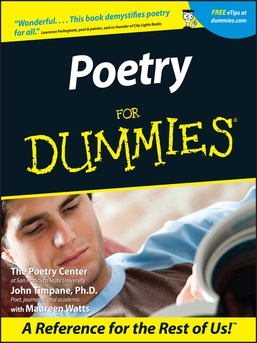 Title details for Poetry For Dummies by The Poetry Center - Available